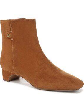New In Box Franco Sarto Luella Saddle Tan Suede 7.5